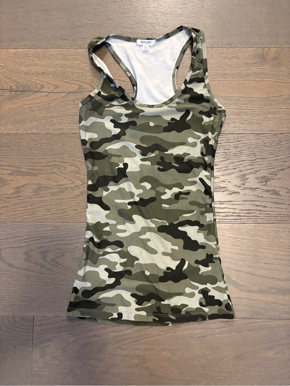Ardene ladies camo super soft tank top XS
